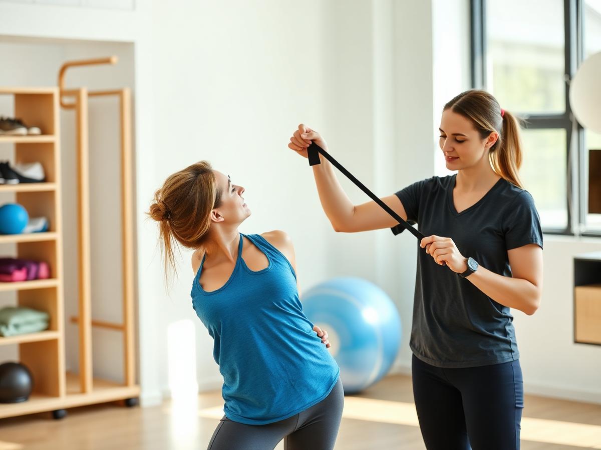 Resistance band rehabilitation